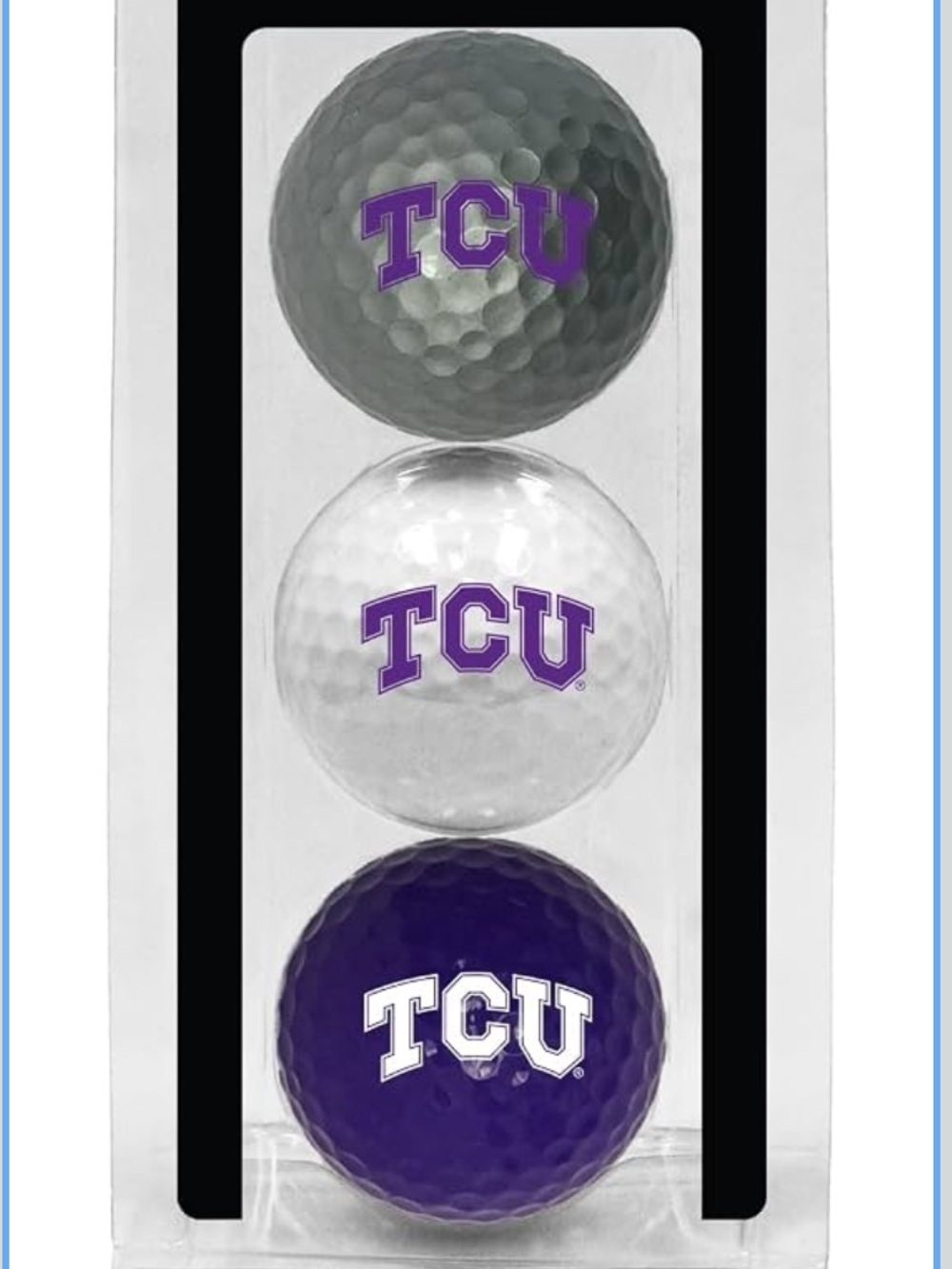 TCU Horned Frogs Golf Balls - 3 Pack